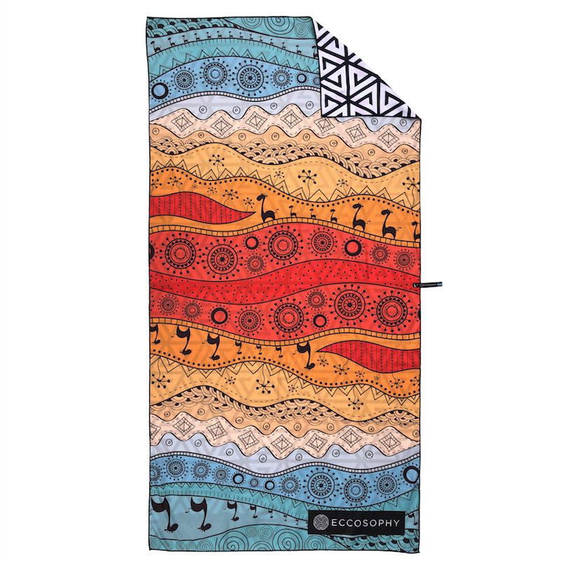 Khăn đi biển Eccosophy Marrakesh Sand Free Beach Towel 1m8x90cm