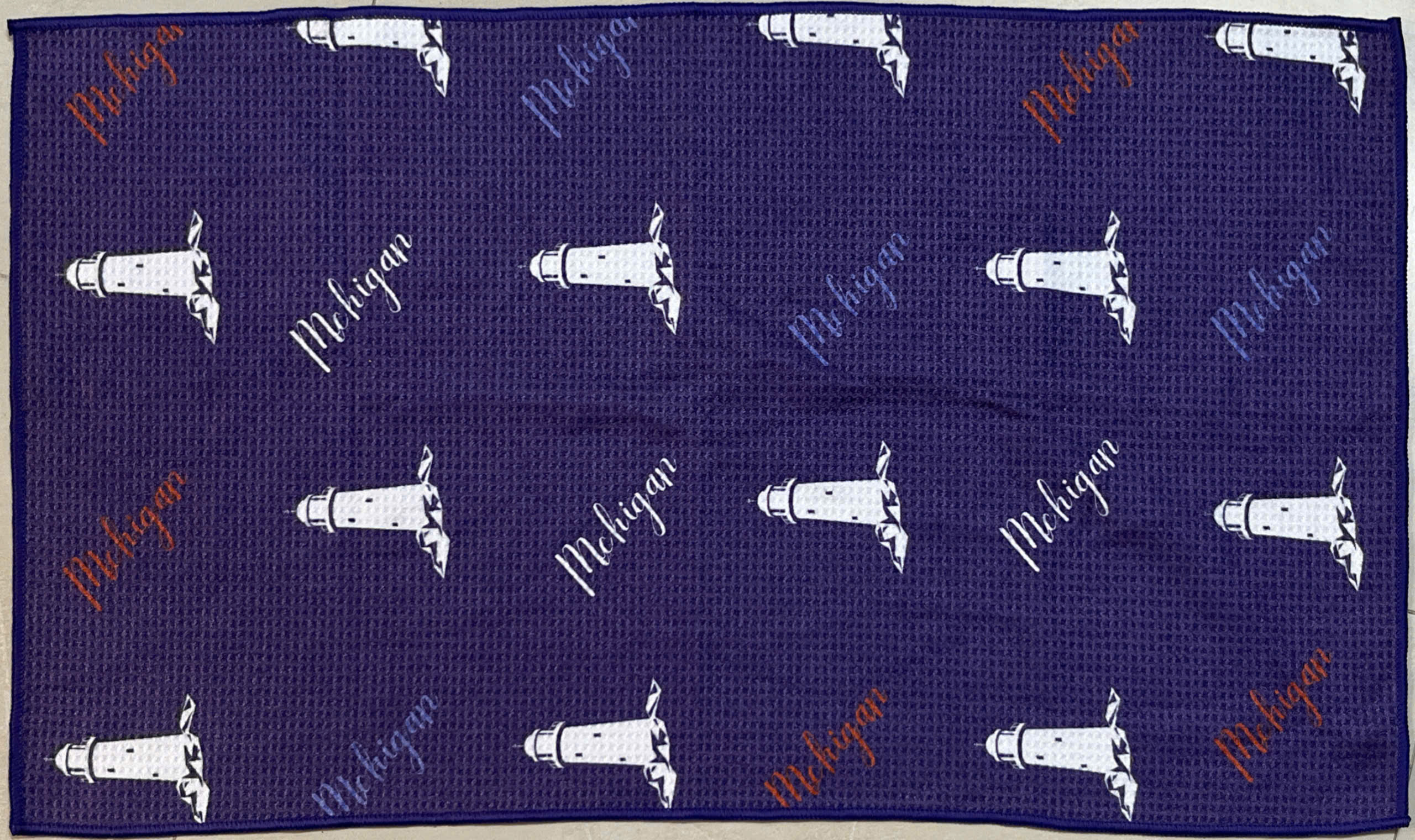 Khăn siêu thấm nhanh khô Microfiber My State Designs The Michigan Store 70x40cm