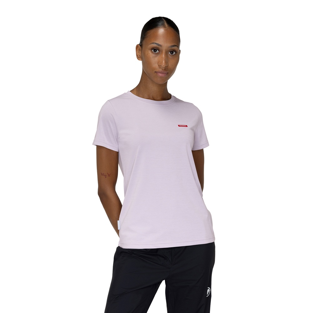 Mammut Essential T-Shirt AF W Sunscreen Patch Logo Short-Sleeve T-Shirt Women's Pink 1017-05090 size L