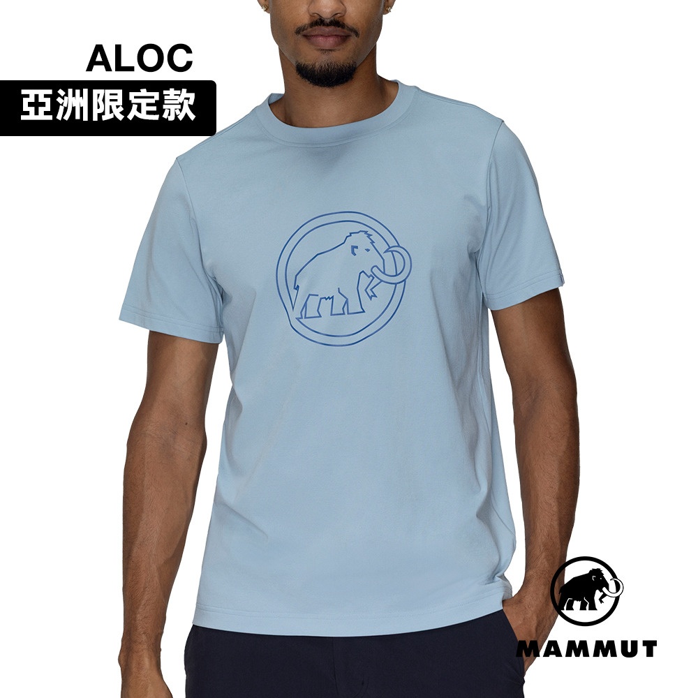 Mammut QD Logo Print T-Shirt AF Men Quick-Dry Logo Short-Sleeve T-Shirt, Nebula Grey, PRT4 #1017-02012 size XS, M