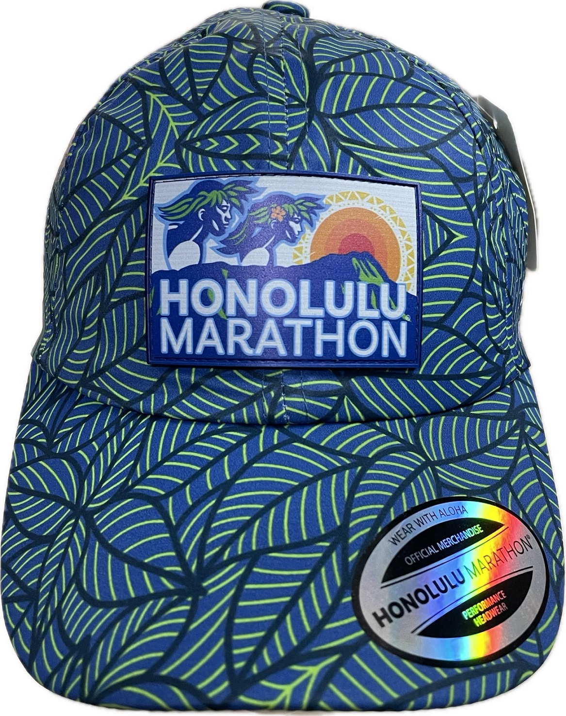 Mũ Honolulu Marathon 2025 Ponytall Cap