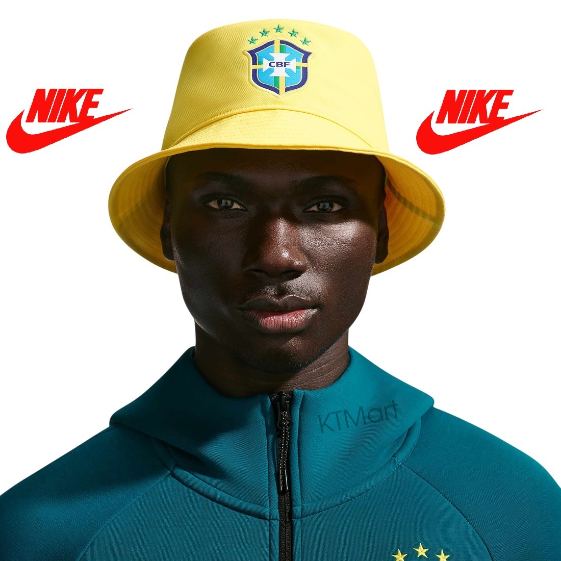Mũ Nike Brasil 2026 Apex Bucket Hat IQ7055