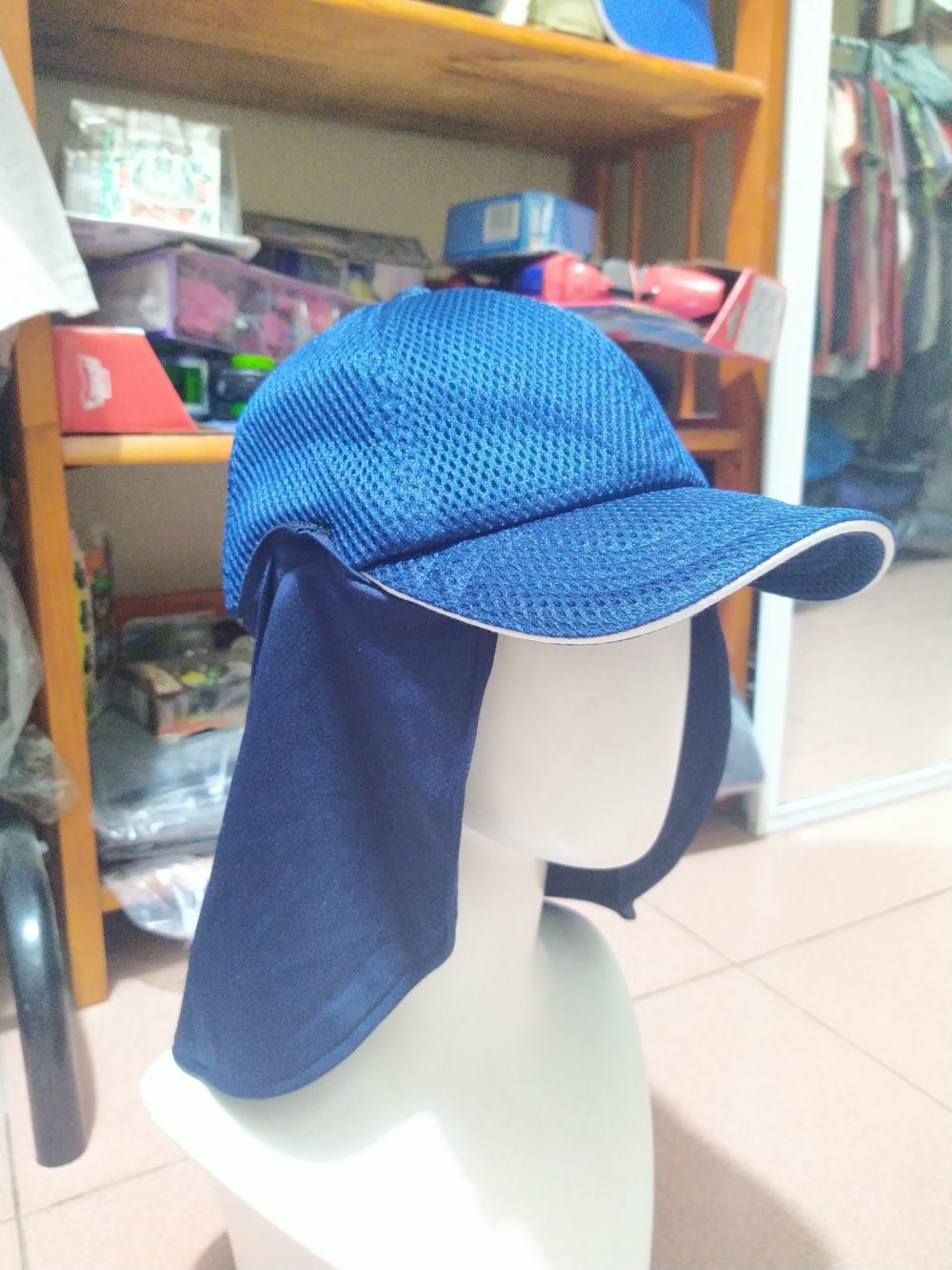 Mũ lưới chống nắng, che gáy xuất Nhật chính hãng