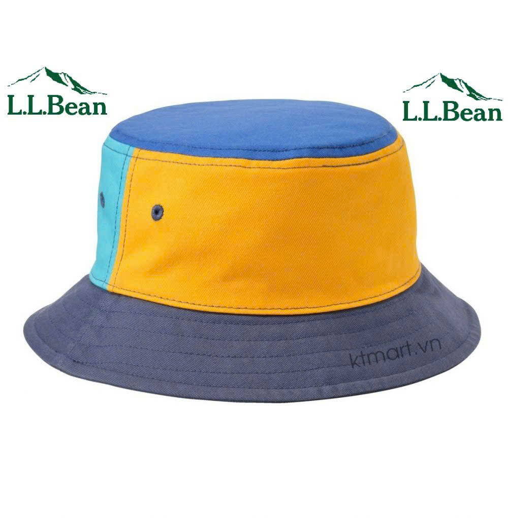 Mũ trẻ Em L.L.Bean Kids’ Bean’s Cotton Bucket Hat size 50-52cm