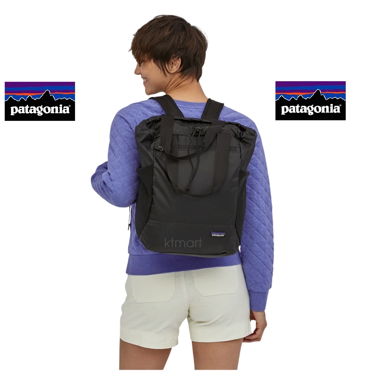 Patagonia Ultralight Black Hole Tote Pack 27L 48809 Black