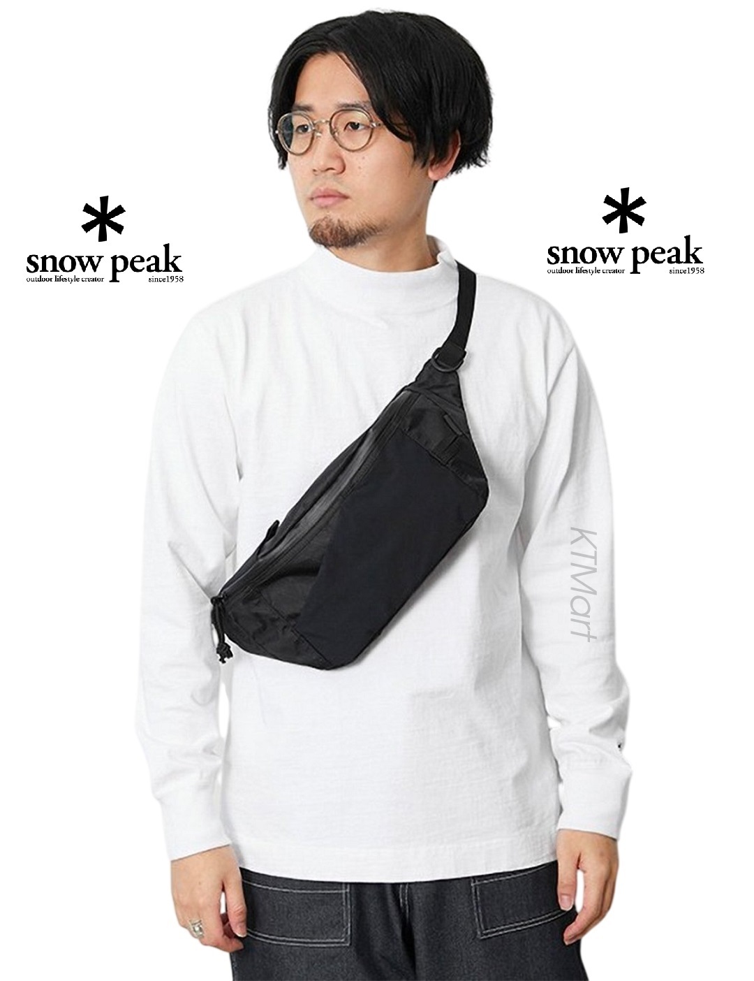 Túi đeo chéo Snow Peak X-Pac Nylon Waist Bag