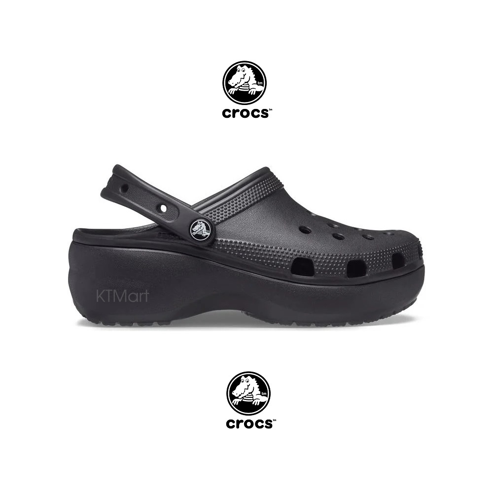 Sục Crocs Women's Classic Platform Clog 206750 size W8, W9