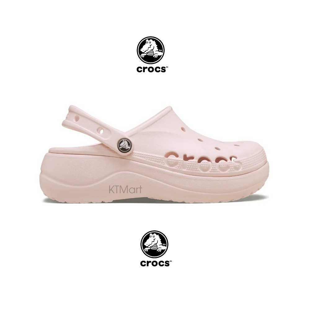 Sục Crocs Women's Crocs Baya Platform Clogs 208186 size W8, W9