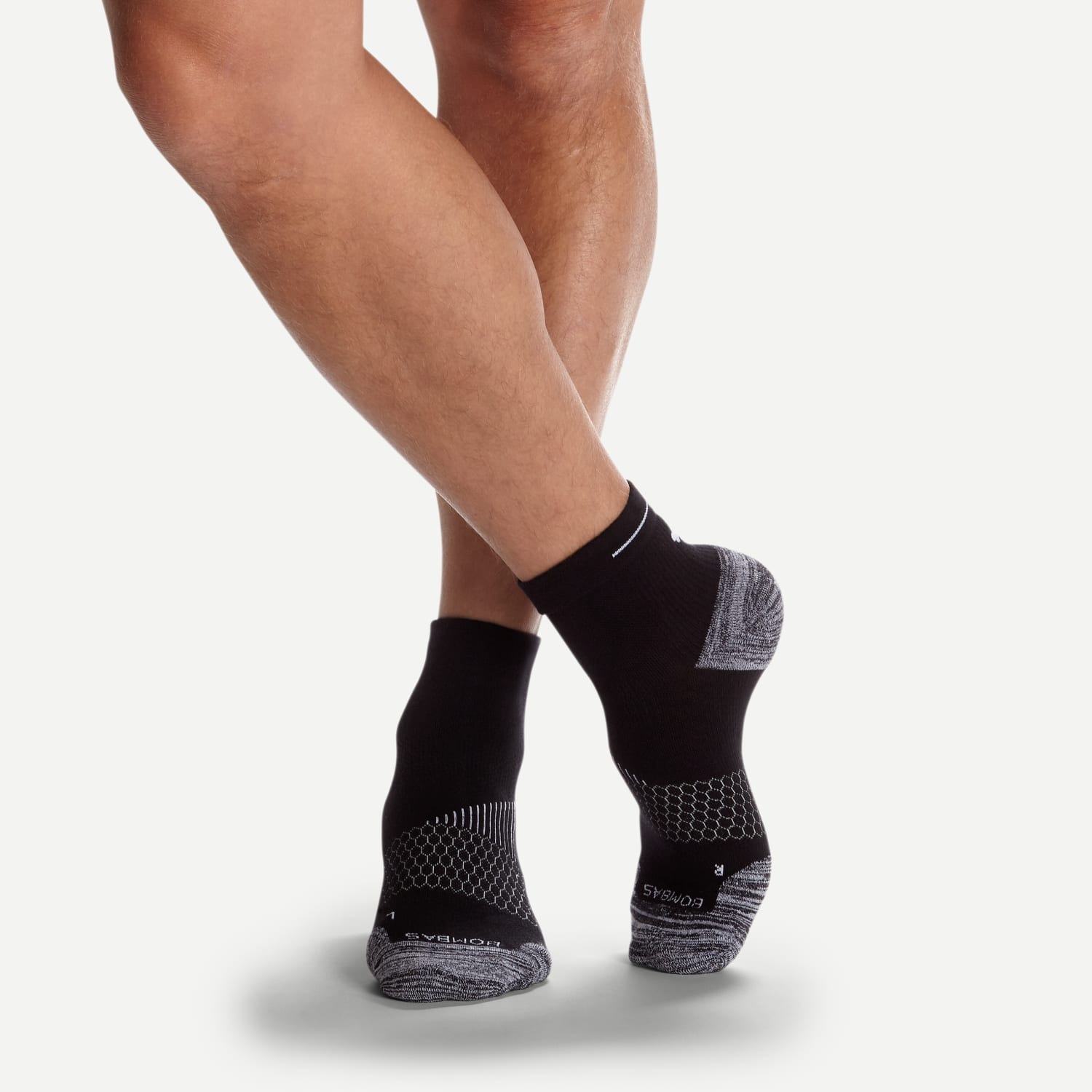 Tất chạy bộ Bombas Running Quarter Sock size S