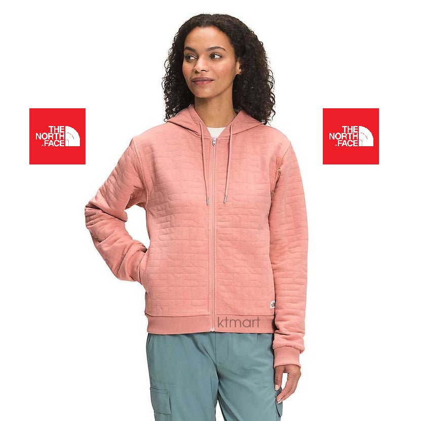 The North Face Women's Longs Peak Quilted Full-Zip Hoodie NF0A5JAX size M
