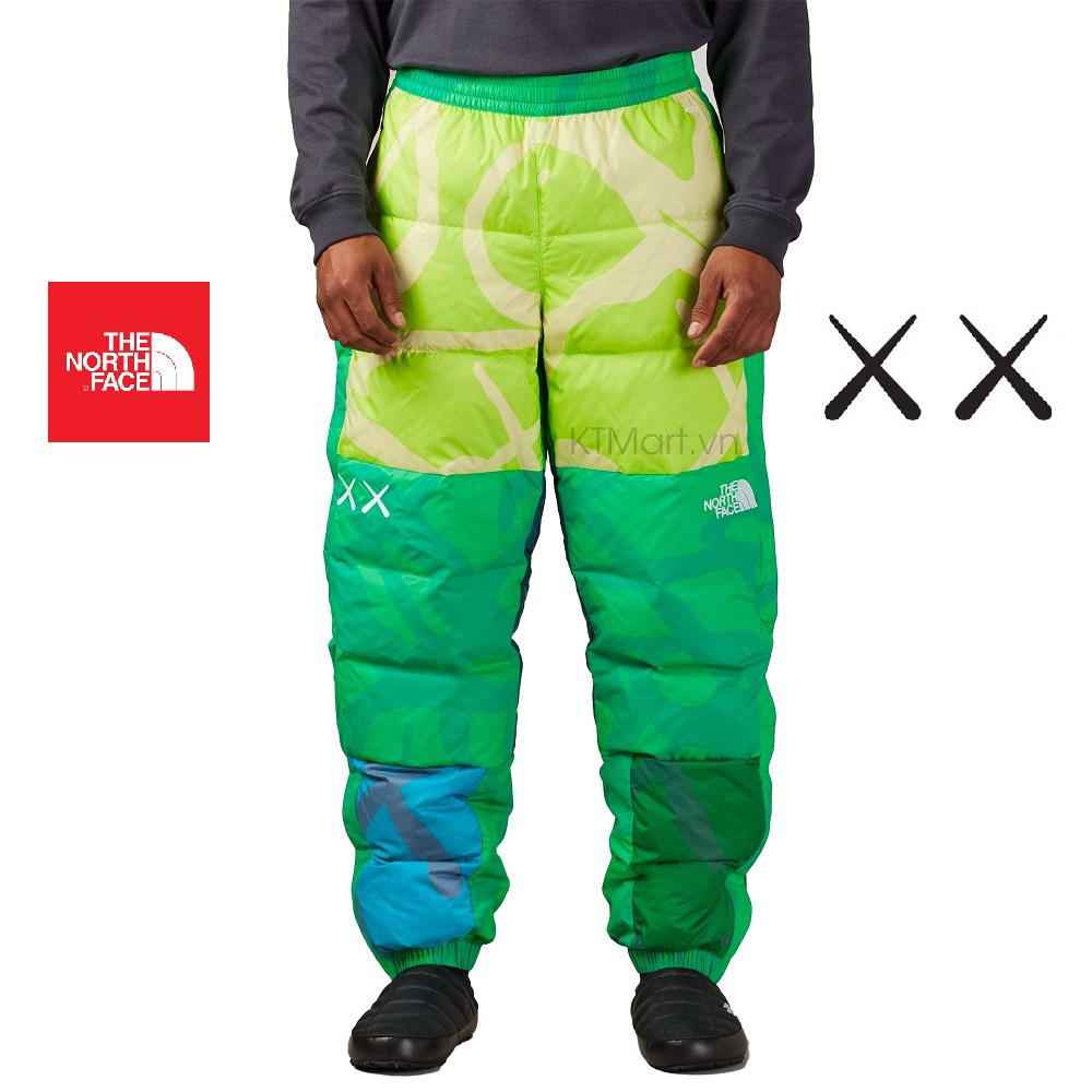 The North Face X KAWS Retro 1996 Nuptse Pants NF0A7WLV size M