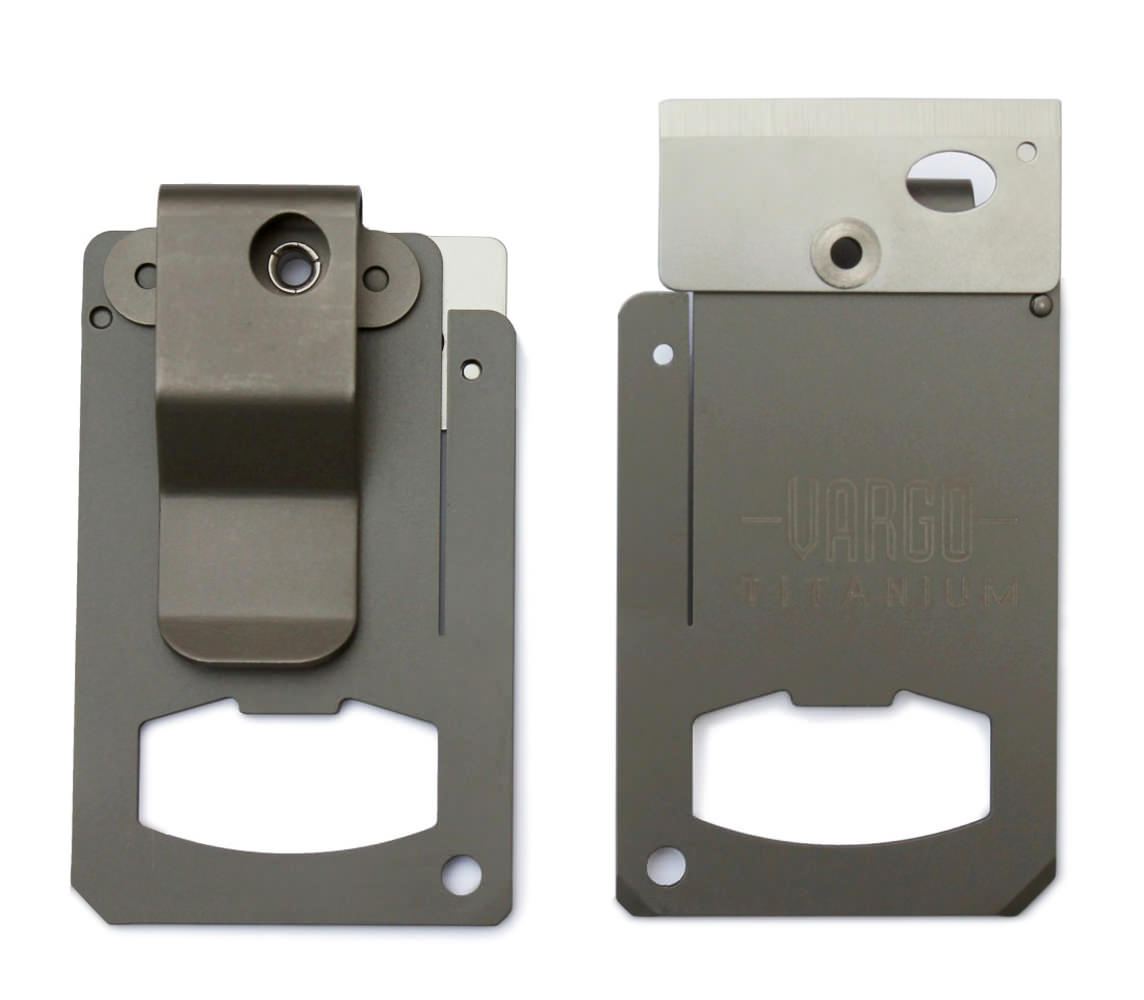 Thẻ đa năng Vargo Titanium Swing Blade Clip