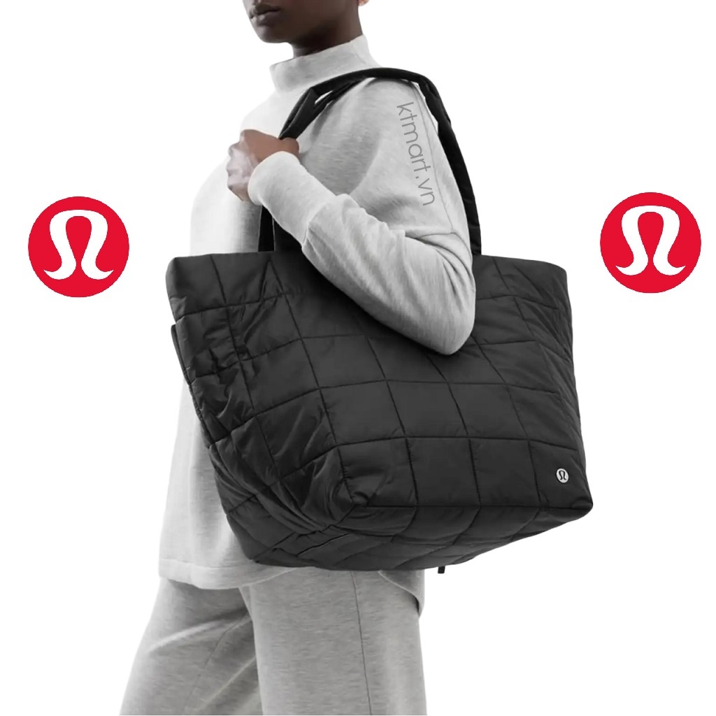 Túi đựng đồ Lululemon Quilted Grid Tote Bag 26L LW9EFBS