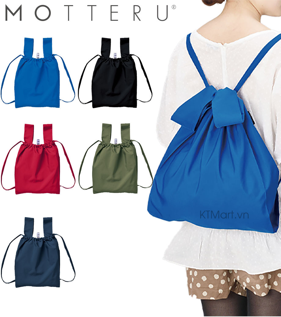 Túi sinh thái Nhật Motteru Kururito Daily Backpack