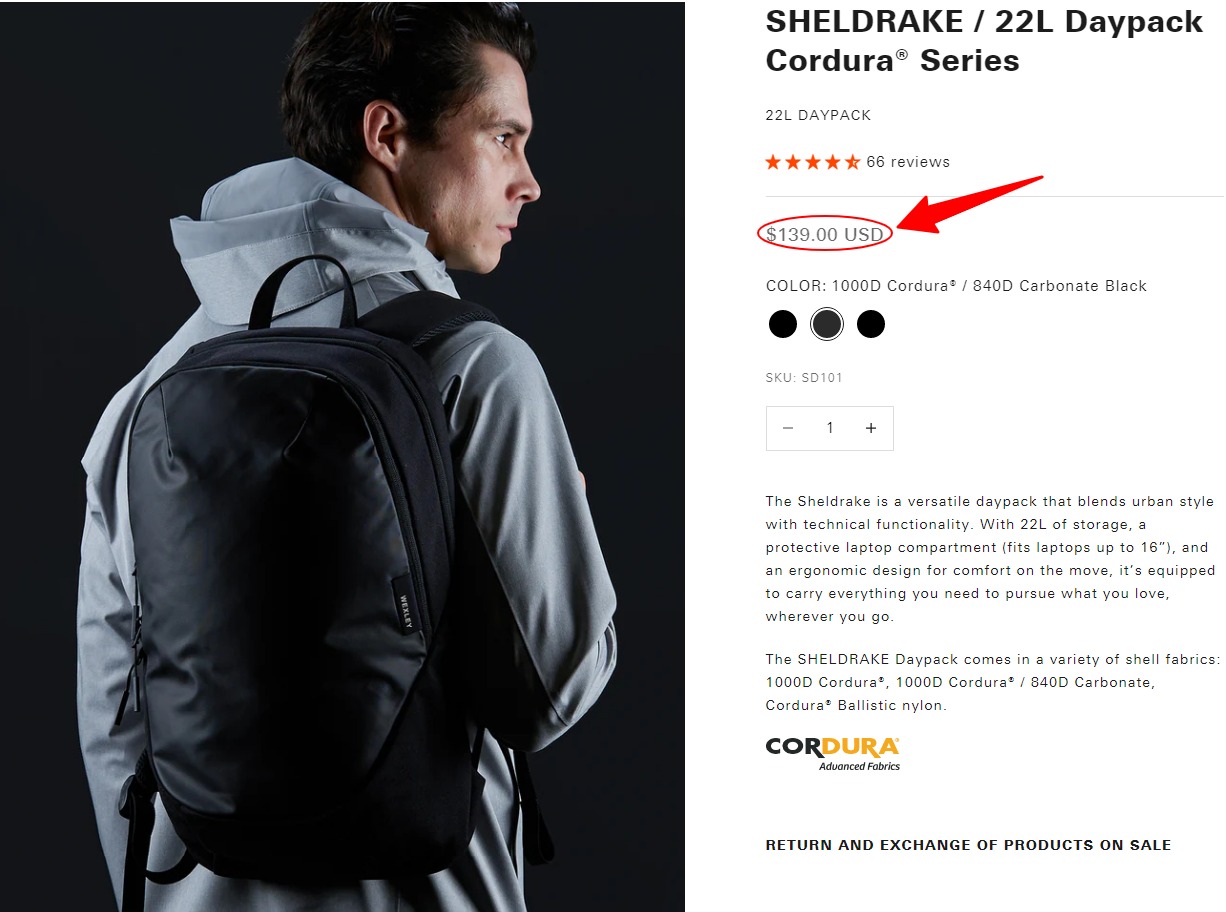 Balo-Wexley-SHELDRAKE-22L-Daypack-Cordura-Series-1.jpg