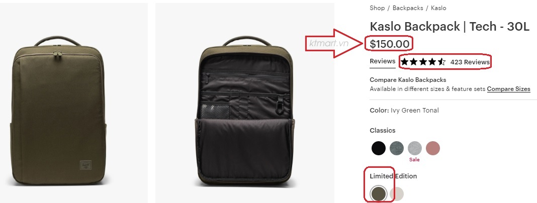 Balo-cong-so-Herschel-Kaslo-Backpack-Tech-30L-11288_Herschel Kaslo Backpack Tech 30L 11288 ktmart 14.jpg