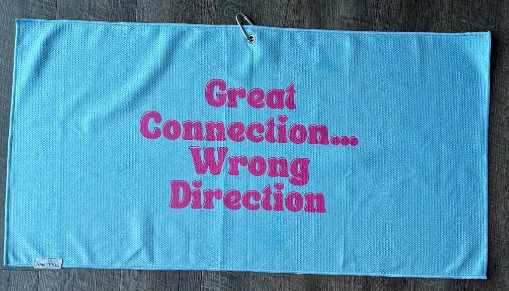 Khan-Golf-Fore-Chicks-Great-Connection-Golf-Towel-90x50cm-4.jpg?v=1777361128