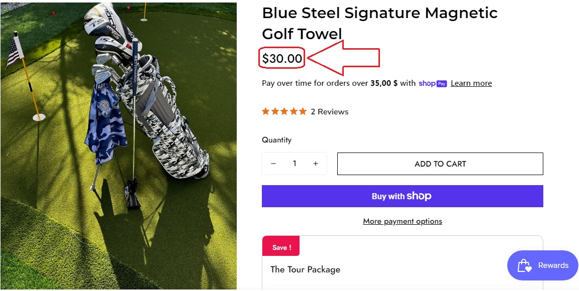 Khan-Golf-T-A-G-Golf-Co-Blue-Steel-Signature-Magnetic-Golf-Towel-92x46cm-1.jpg?v=1776763507
