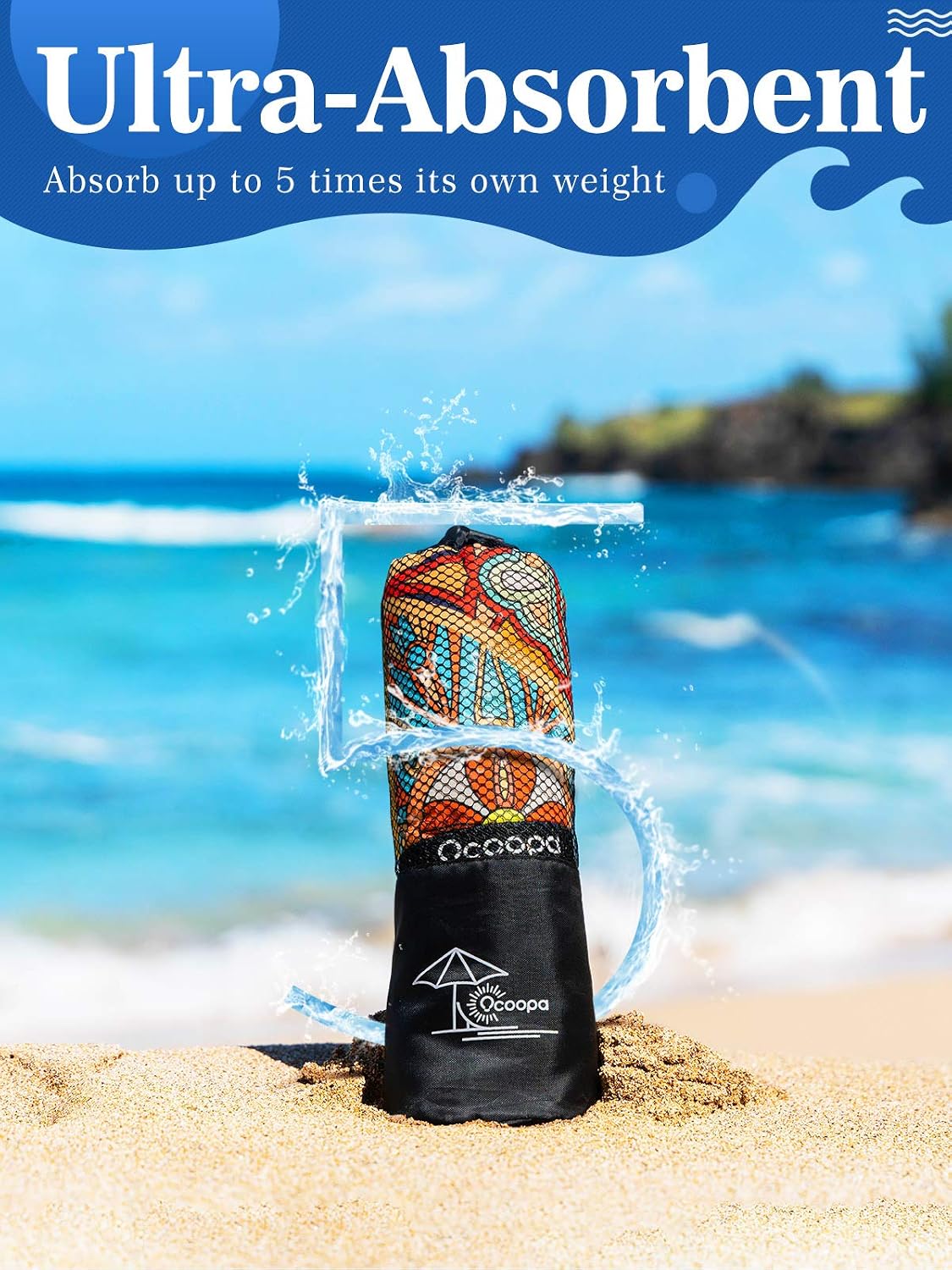 OCOOPA Czech Microfiber Beach Towel ktmart 3.jpg