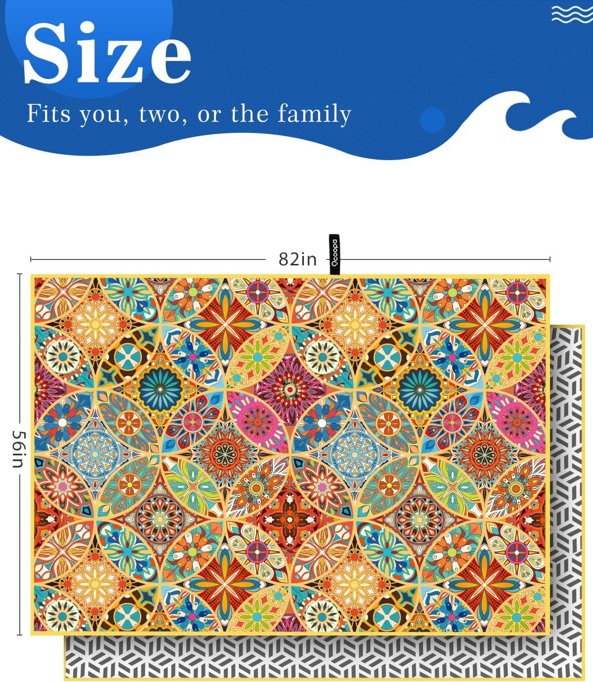 OCOOPA Czech Microfiber Beach Towel ktmart 7.jpg