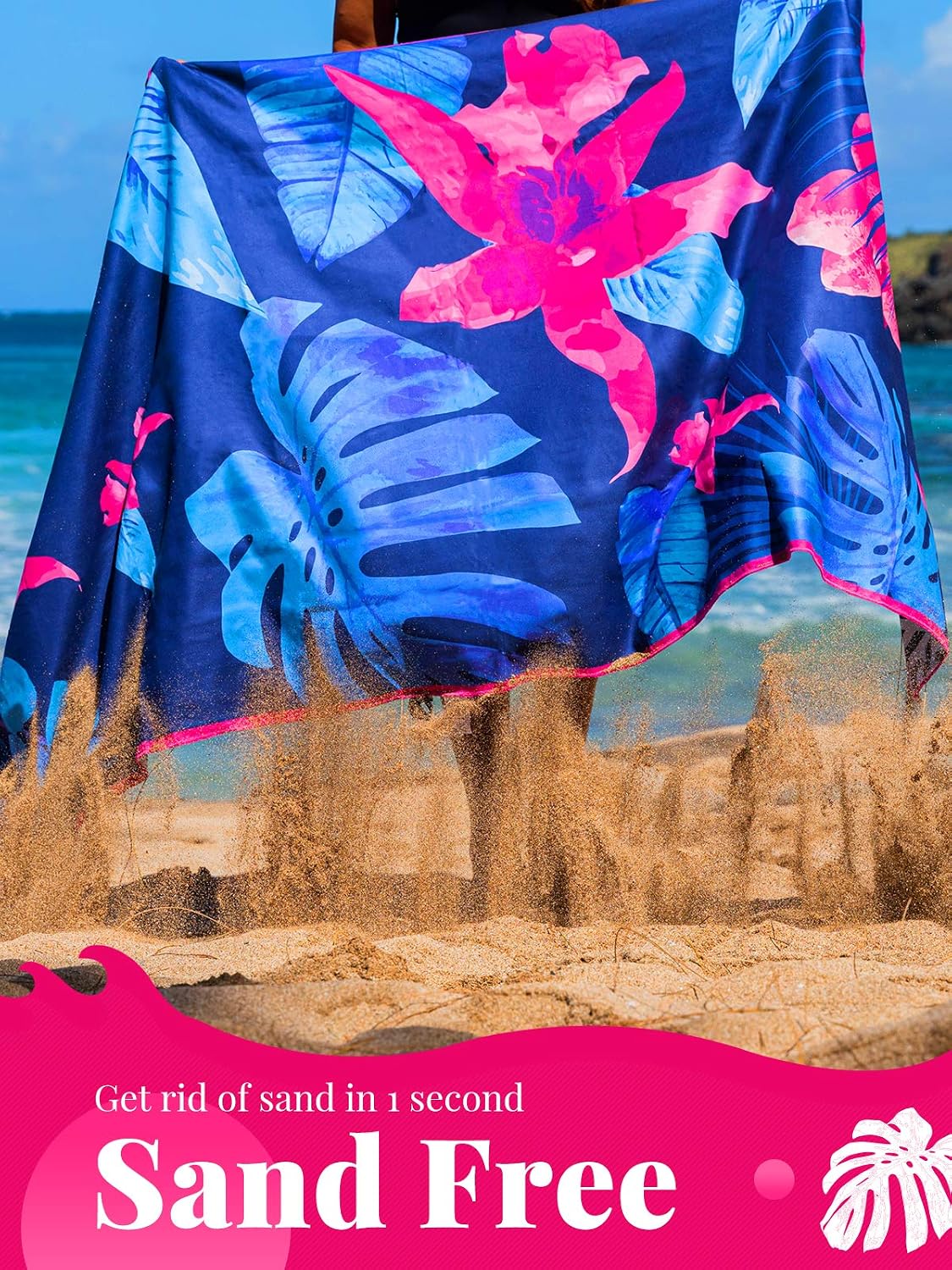 OCOOPA Nile Garden Microfiber Beach Towel ktmart 3.jpg
