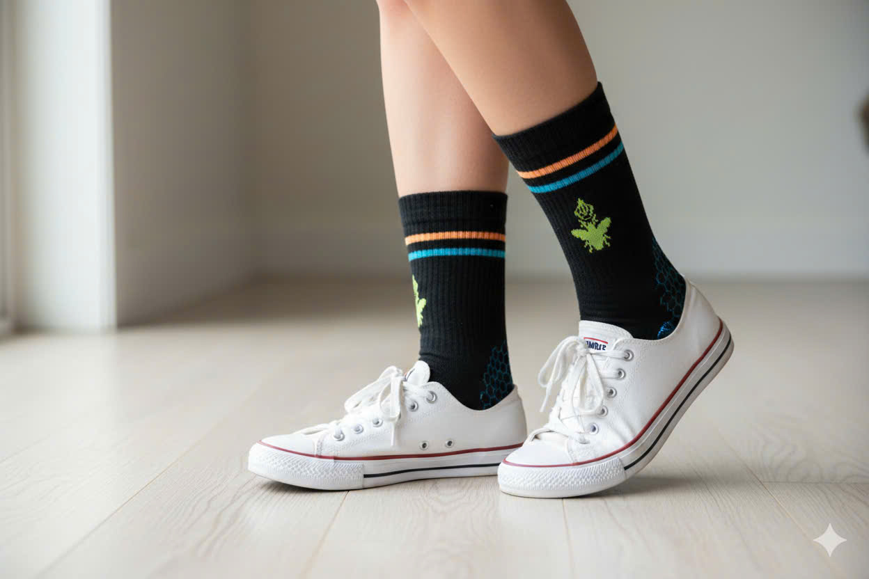 Tat-the-thao-Bombas-Black-Multi-Crew-Calf-Socks-size-XS-35-36--1.jpg