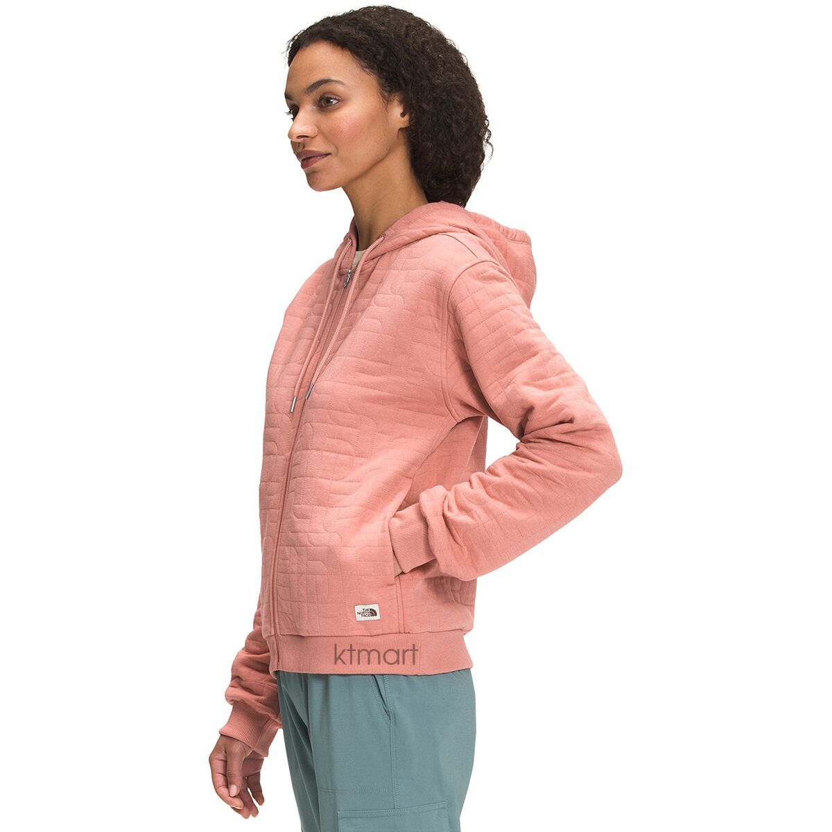 The North Face Women's Longs Peak Quilted Full-Zip Hoodie NF0A5JAX ktmart 1.jpg