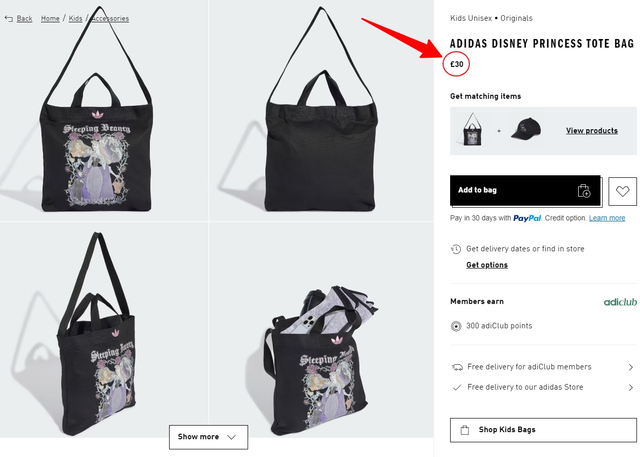Adidas Disney Princess Tote Bag KQ8928 ktmart 6.jpg