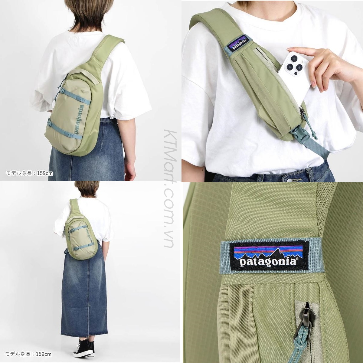 Patagonia Atom Sling Bag 8L Weathered Stone 48262 ktmart 14.jpg