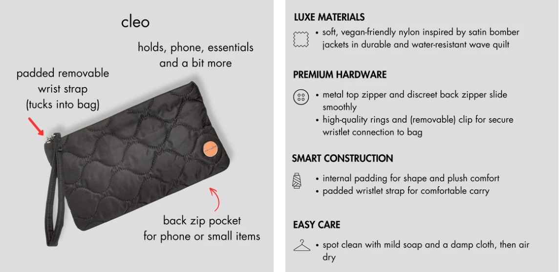 ShortyLove Cleo - Quilted Wristlet Clutch OR ktmart 6.jpg