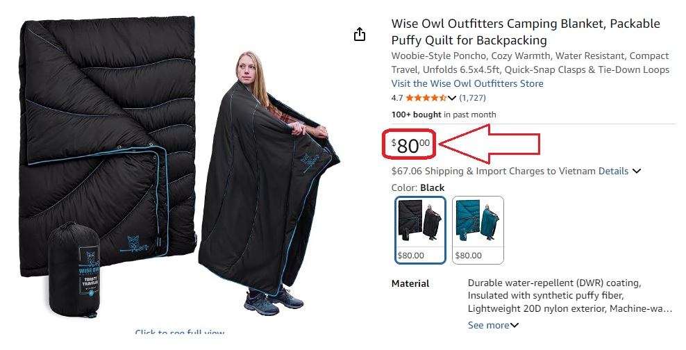 Wise Owl Toasty Traveler Insulated Camping Blanket ktmart 20.jpg
