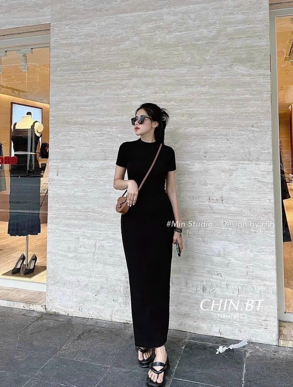 Váy body len tăm dài tay | Shopee Việt Nam