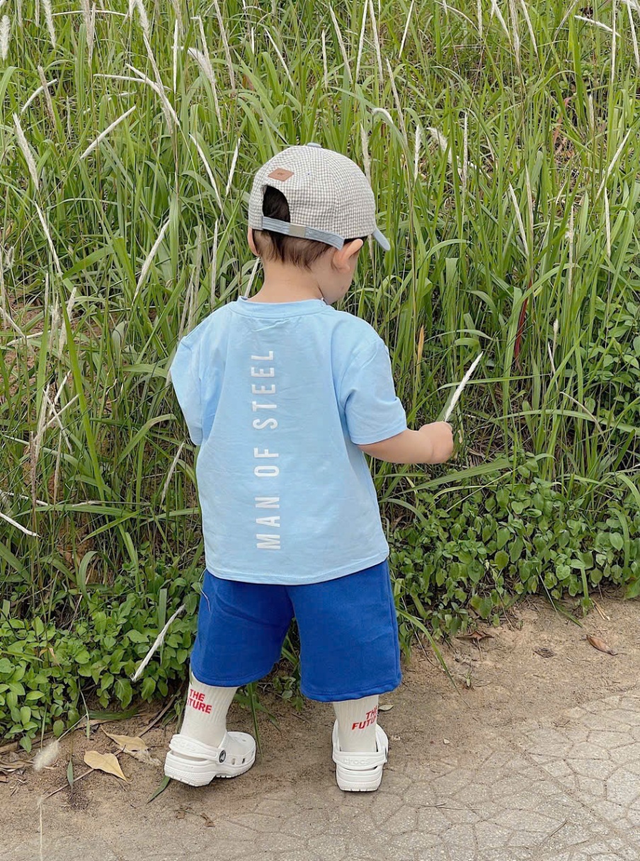 TKBT29_SET BỘ BT I AM SUPERMAN TONE XANH
