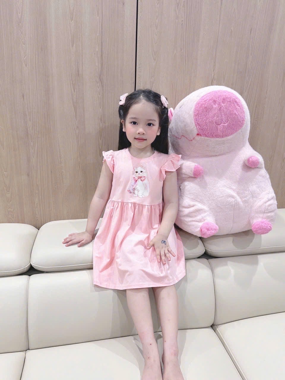 SET 2 VÁY CÁNH TIÊN HỒNG BE CHO BÉ