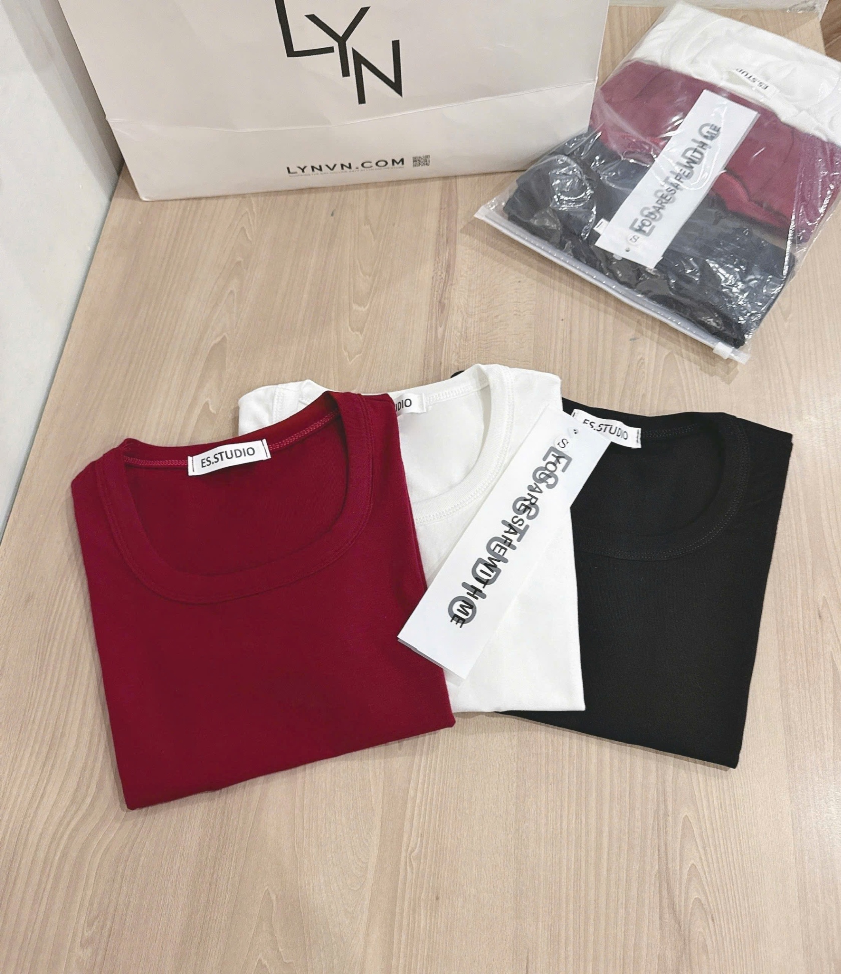 SET 3 ÁO ZIP NỮ CỔ TRÒN U CỘC
