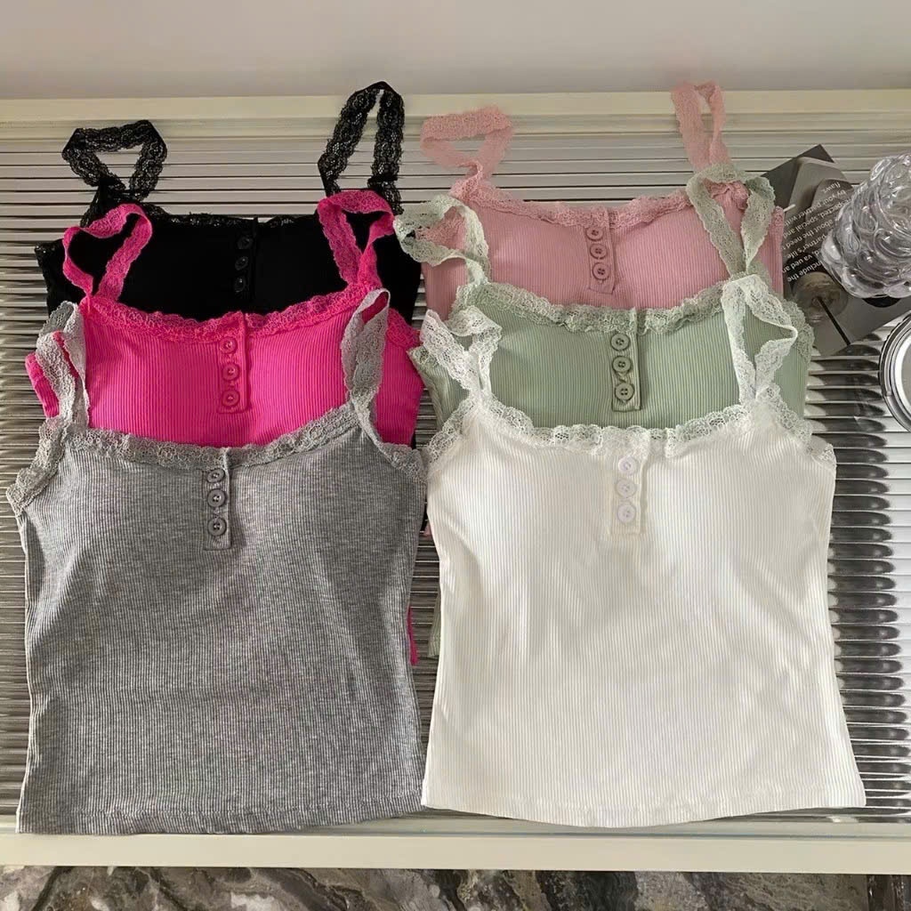 SET 2 ÁO BRA DÂY REN MẢNH (chọn màu)