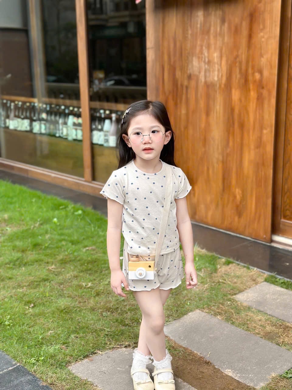 SET 3 BỘ BÉ GÁI GEORGE CHẤM BI BÉ GÁI