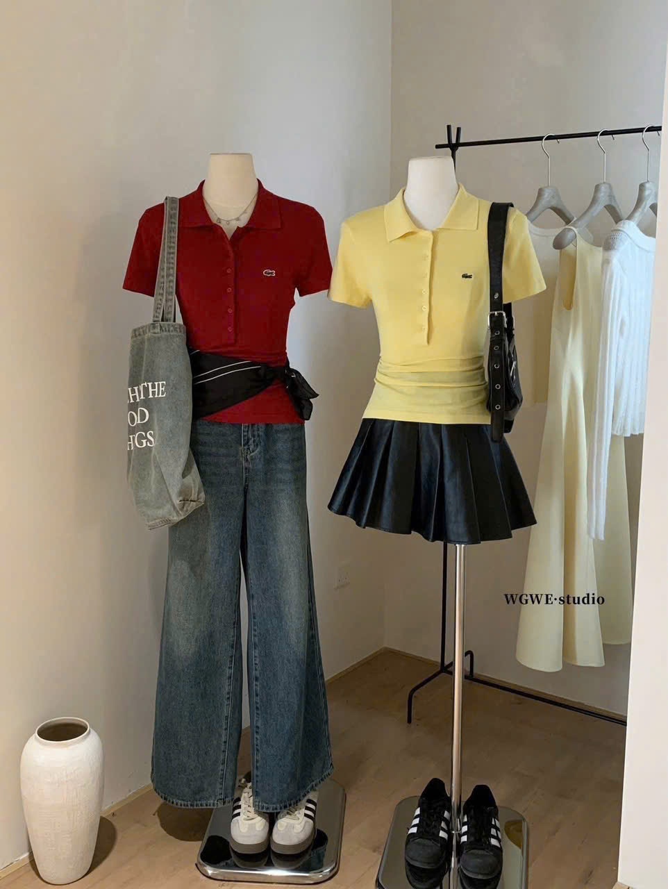 ÁO POLO CỔ LEN DỆT