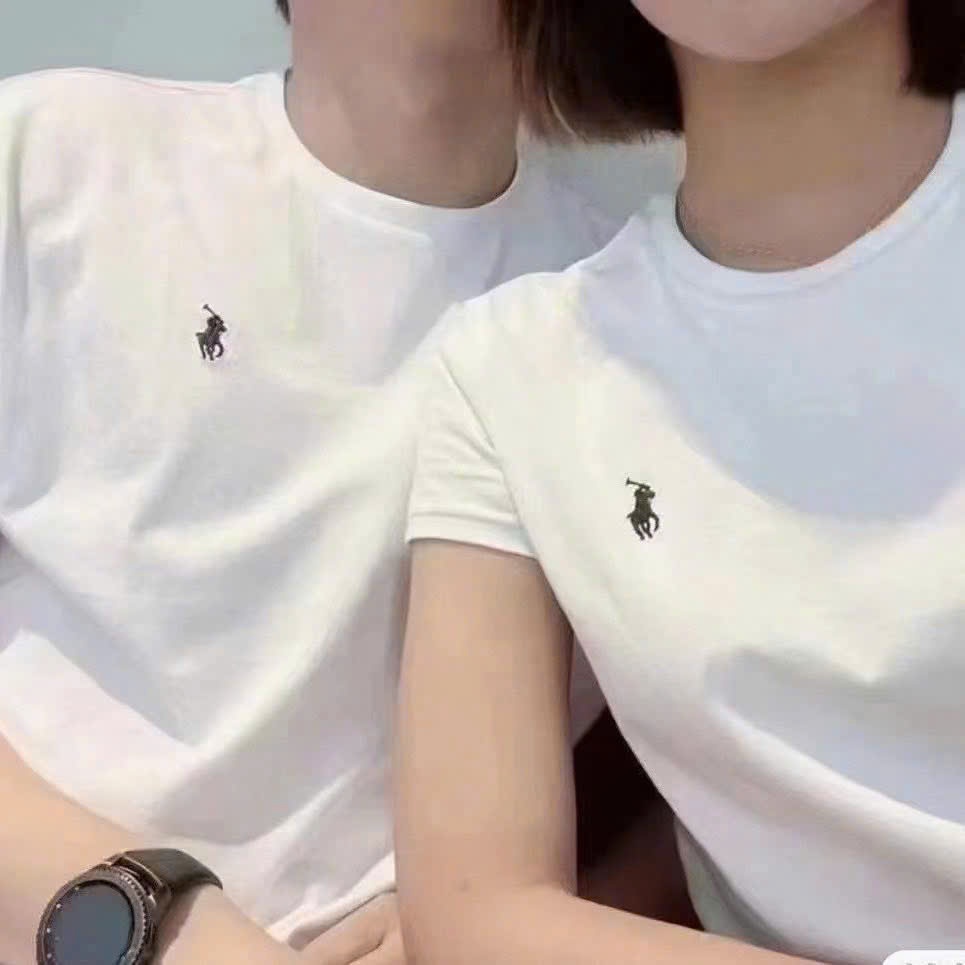 ÁO PULL TRẮNG CỔ TRÒN THÊU NGỰA