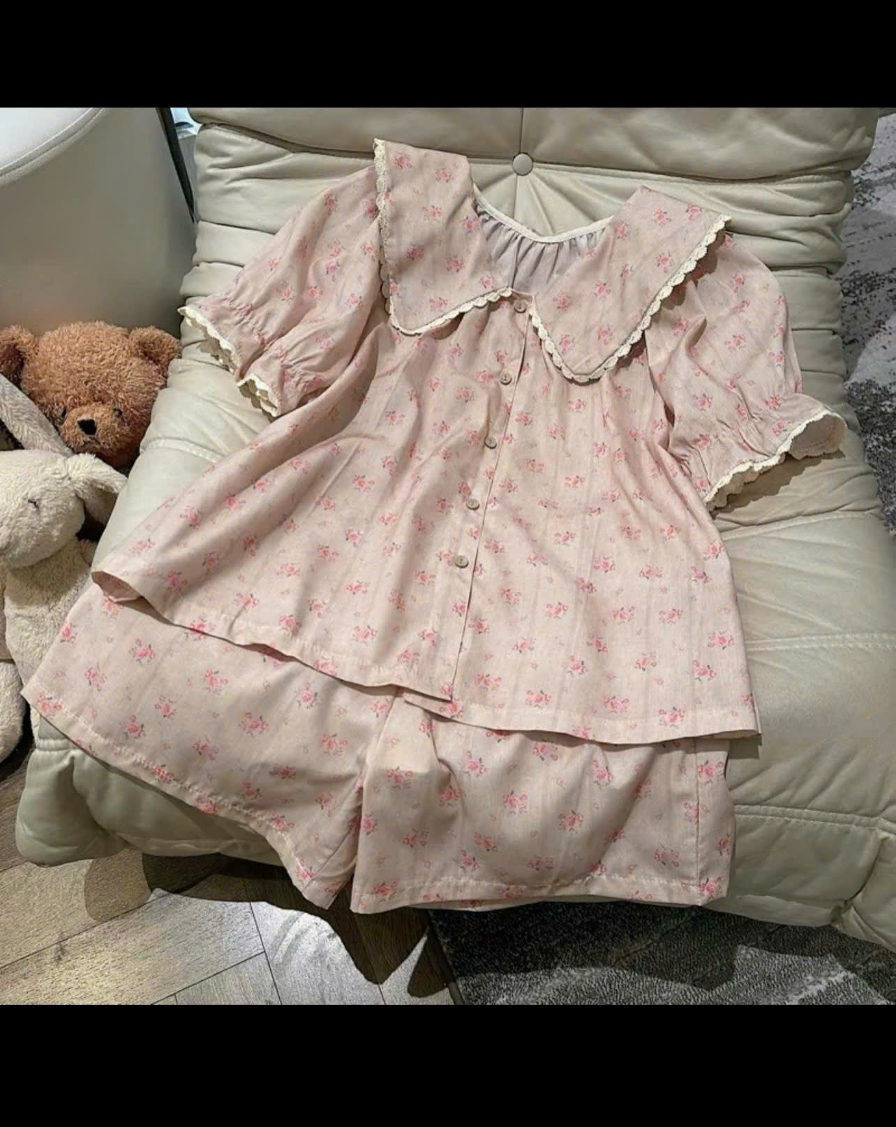 SET NƠ KẺ VIỀN REN QUẦN ĐÙI