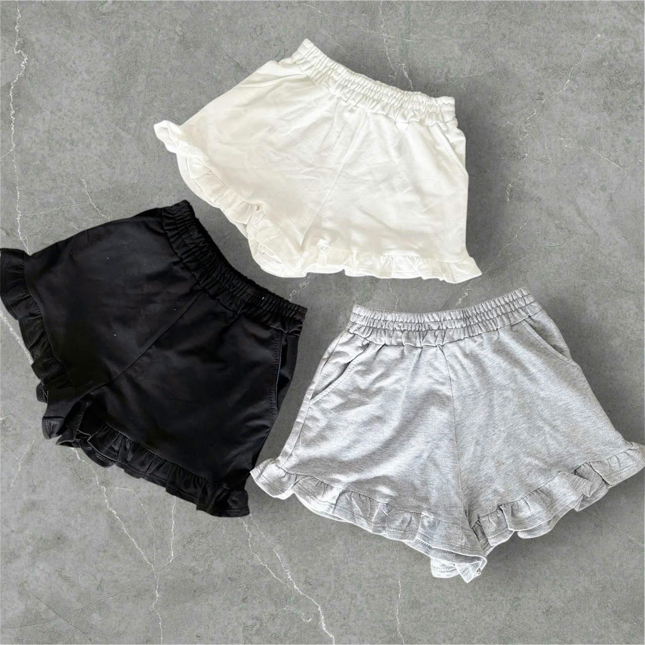SÉT 3 QUẦN SHORT BÈO CHO NỮ