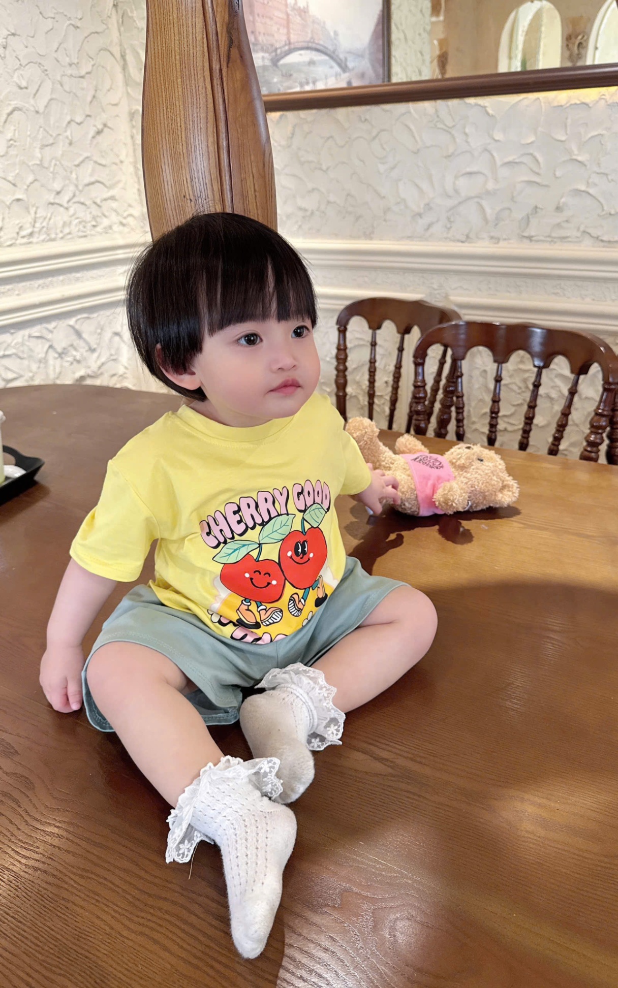 SET 3 BỘ BÉ GÁI HÌNH HOA QUẢ