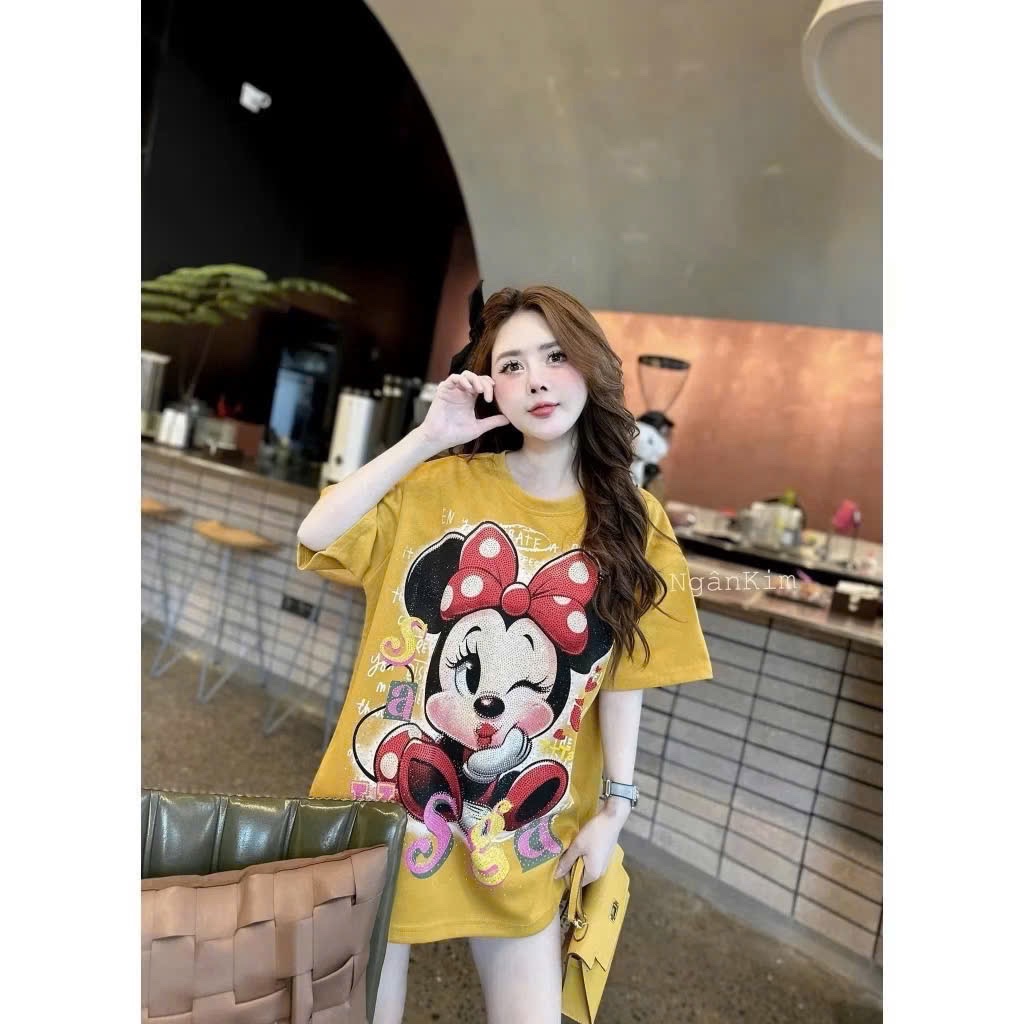 ÁO PHÔNG VÀNG MICKEY DISNEY