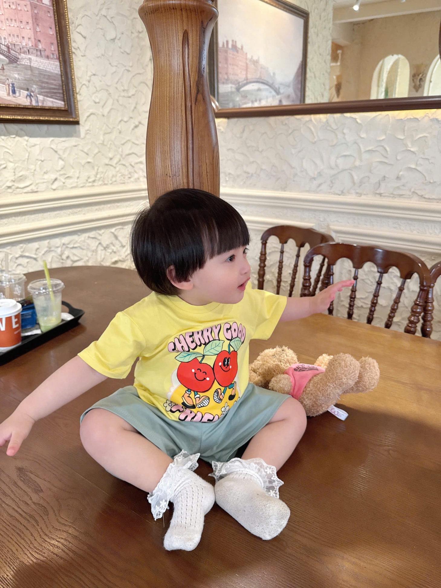 SET 3 BỘ BÉ GÁI HÌNH HOA QUẢ