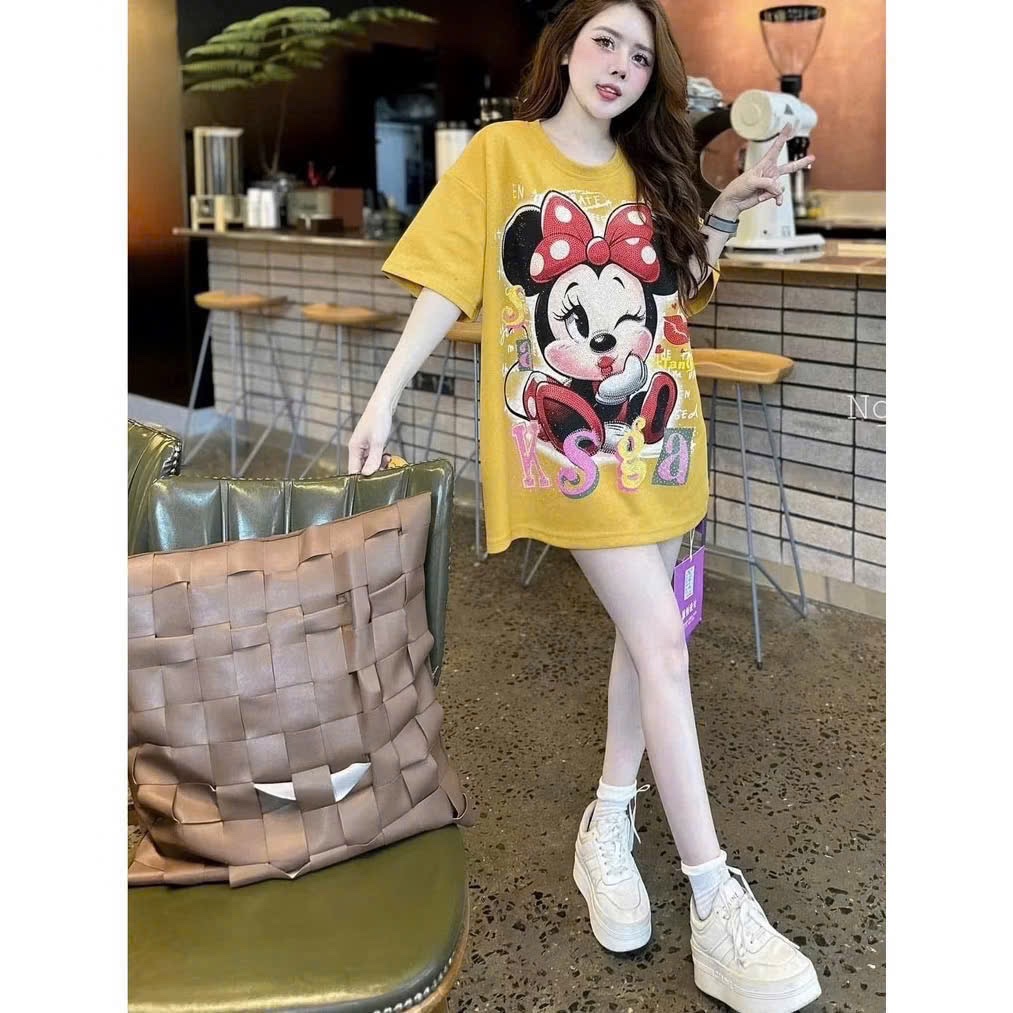 ÁO PHÔNG VÀNG MICKEY DISNEY