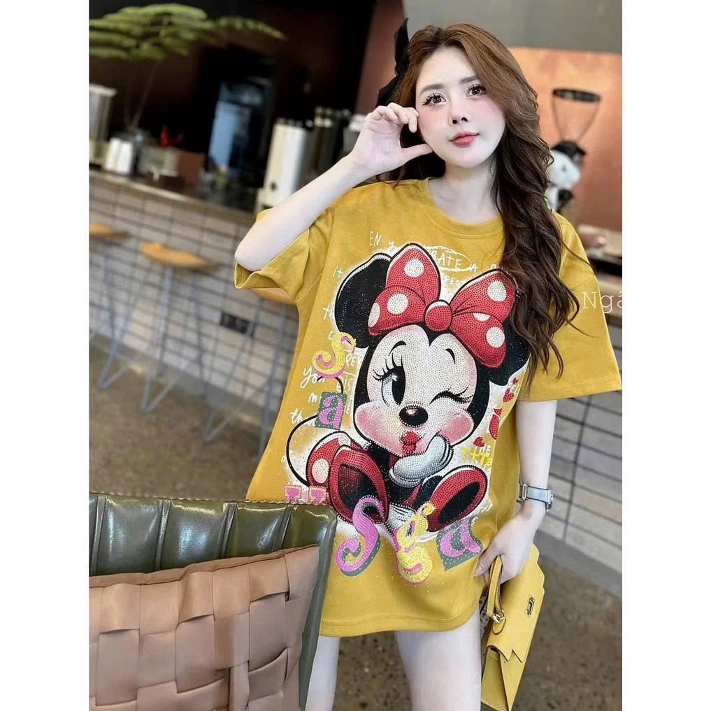 ÁO PHÔNG VÀNG MICKEY DISNEY