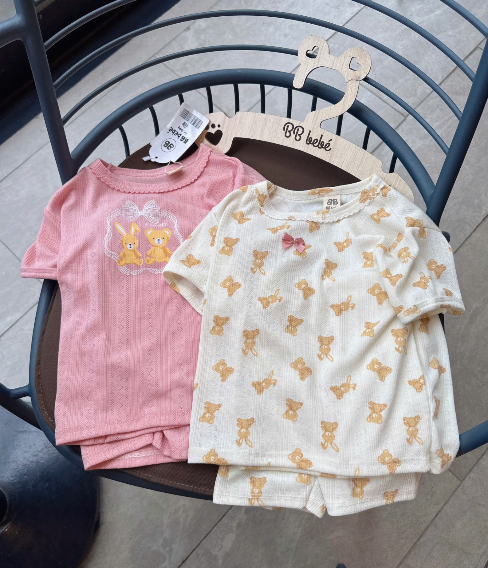 SET 2 BỘ CỘC THÔNG HƠI HOẠ TIẾT HOA BÉ GÁI