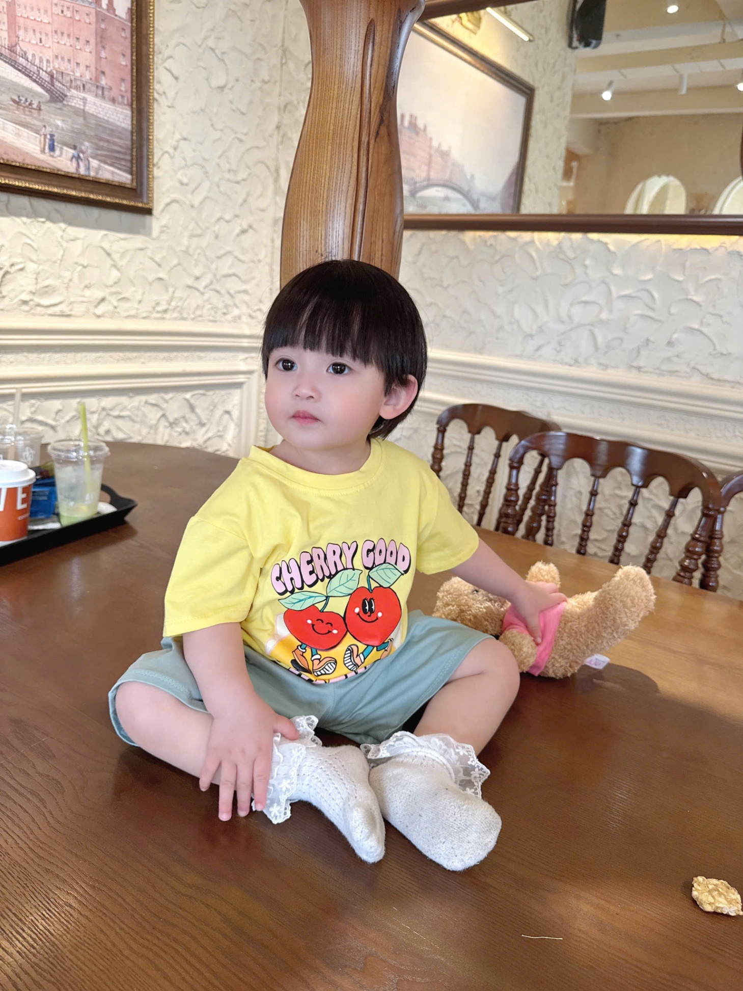 SET 3 BỘ BÉ GÁI HÌNH HOA QUẢ