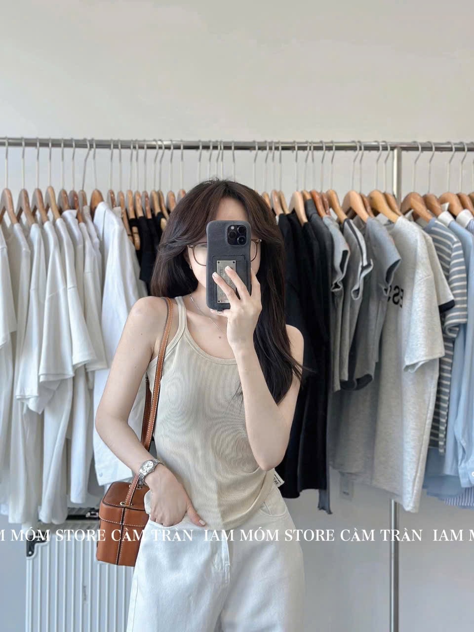 SET 3 ÁO CỔ YẾM HỒNG ĐEN BE