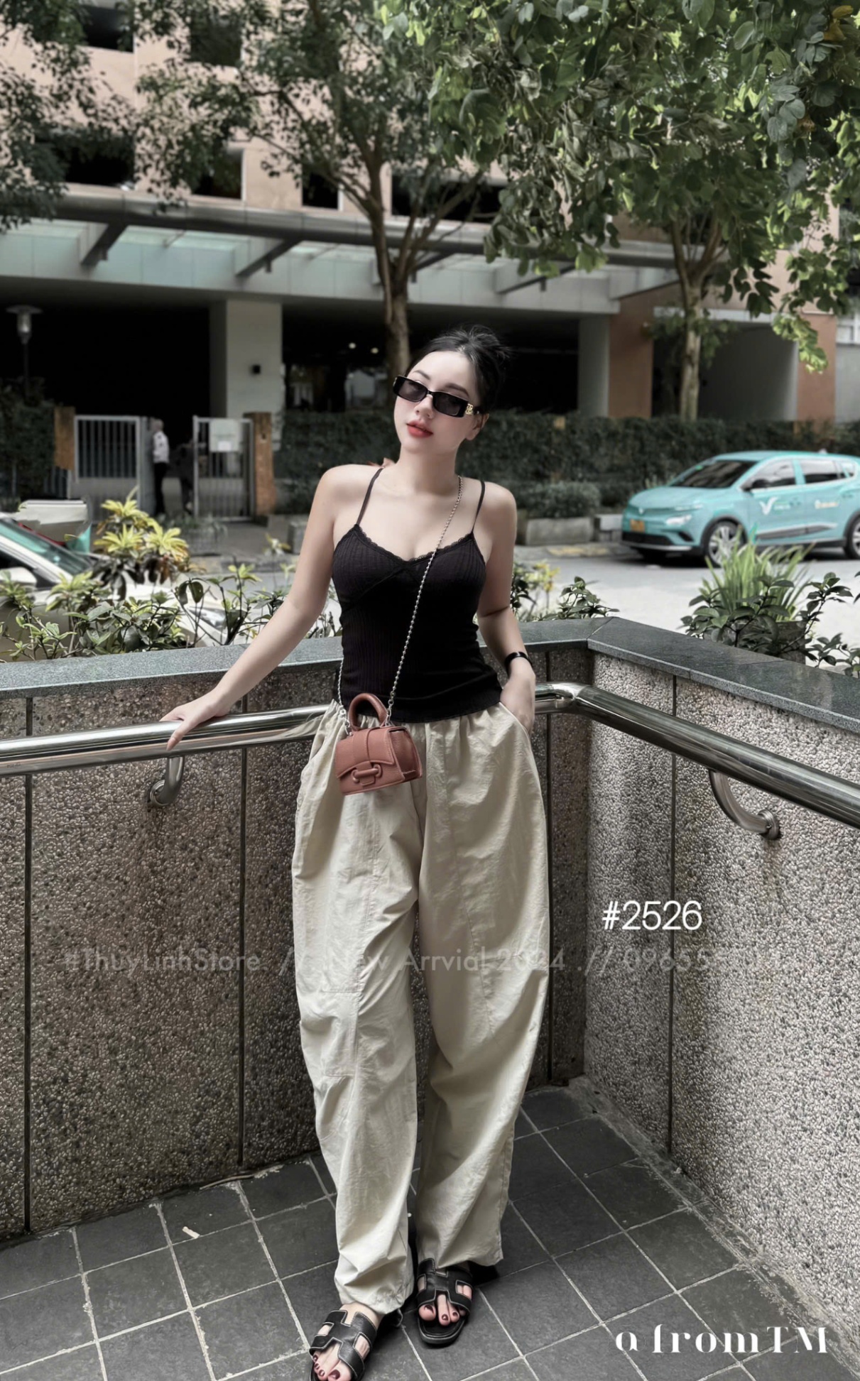 QUẦN GIÓ NHĂN HAREM 2 TÚI DÁNG THỤNG